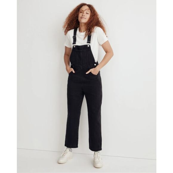 Madewell Straight-Leg Overalls Size Small in Lunar Wash - Picture 15 of 15